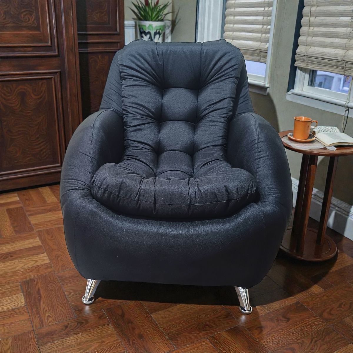 GENERICO - Sillon Mia poltrona individual 90x95x90cm Shuamby