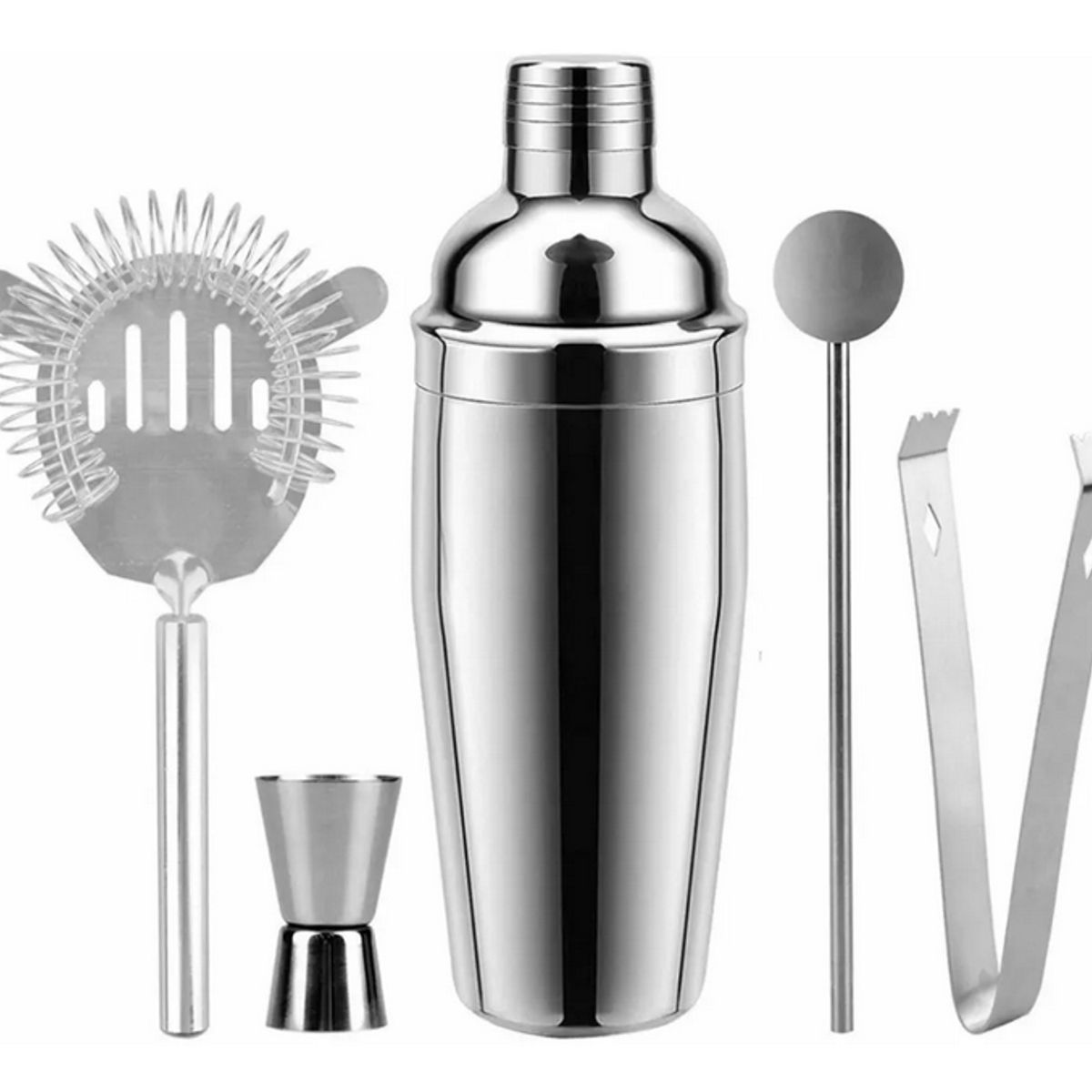 GENERICO - Set De Coctelería Kit Bartender 5 Piezas
