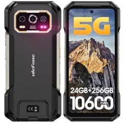 ULEFONE - ARMOR 27 PRO 5G CELULAR 10600MAH-NEGRO 256GB REACONDICIONADO