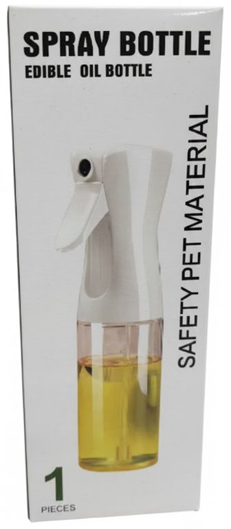 GENERICO Botella De Vidrio Spray Rociador Control De Aceite Saludable