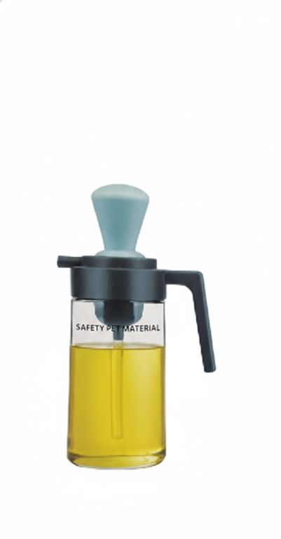 GENERICO Dispensador Dosificador Aceite Vinagre 550ml + Brocha