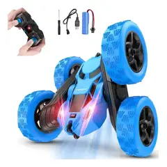 GENERICO - 4wd 24ghz Coche Control Remoto Para Niño Recargable Regalo-Azul