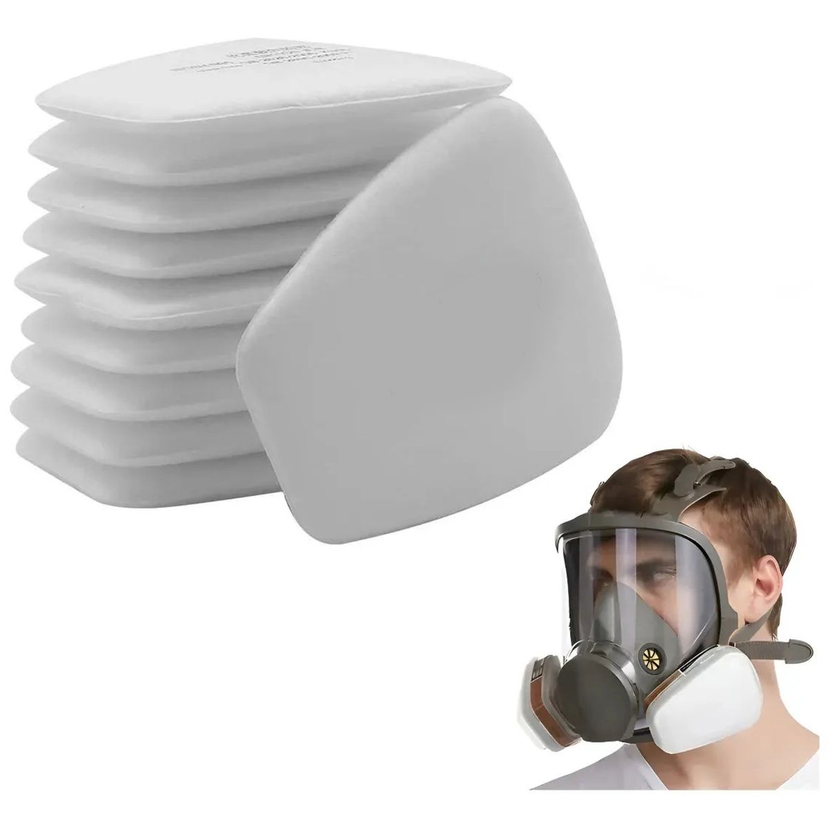 20pcs Filtros Para Mascara Gas Full Face 6800 6200 20pcs, marca KUANGYE - Foto Principal