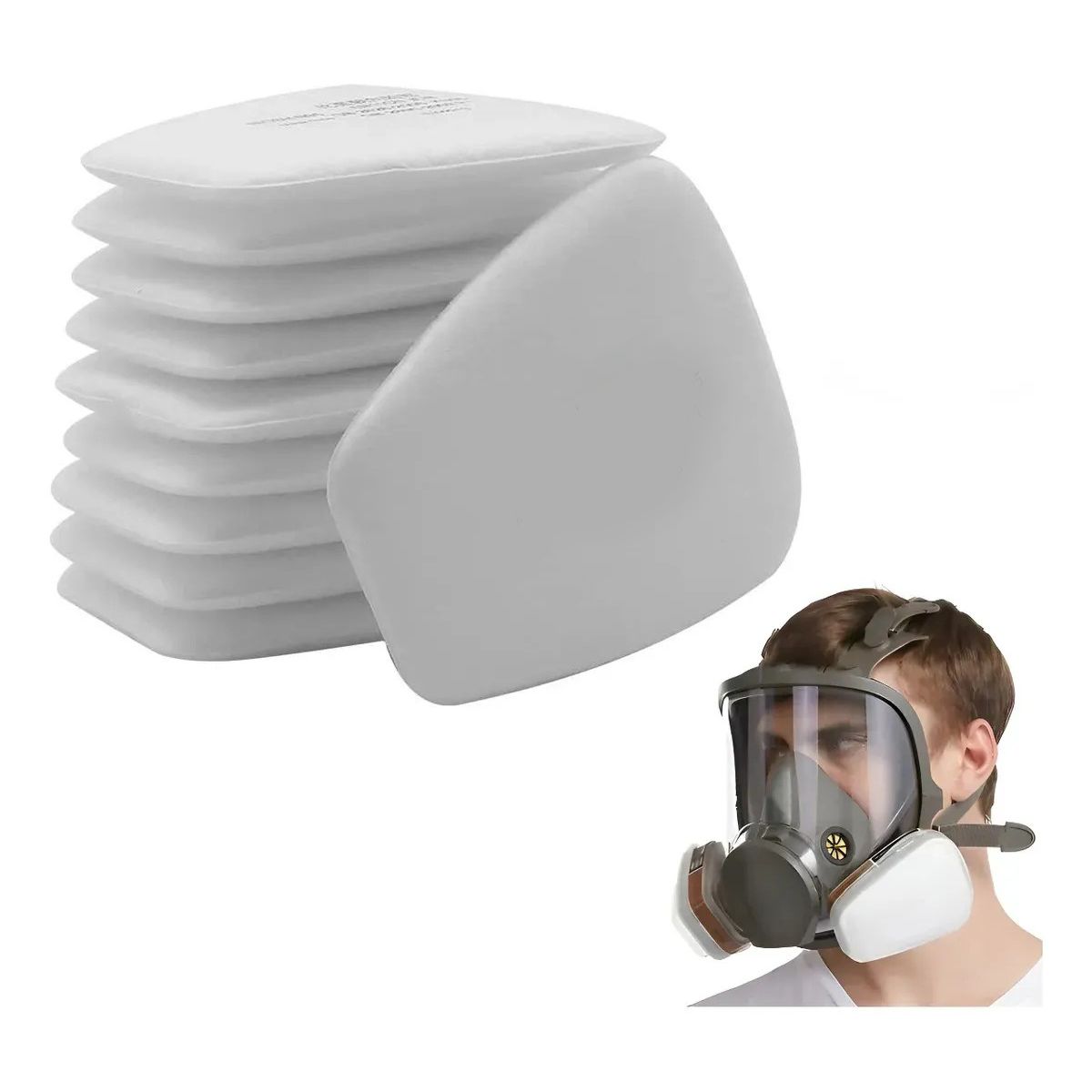 20pcs Filtros Para Mascara Gas Full Face 6800 6200 20pcs, marca KUANGYE - Foto Principal