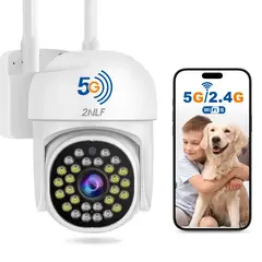 2NLF - Cámara de Seguridad d56w Power Adapter Domo de Pared Color Blanco