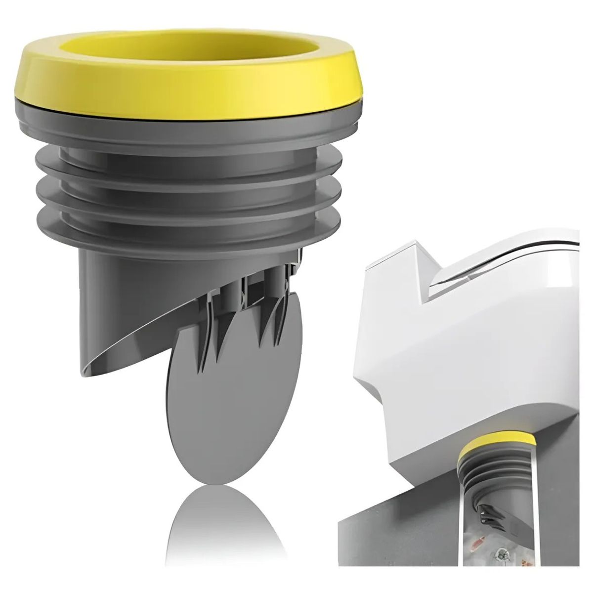 KUANGYE - Anillo De Sellado Antifugas Brida Para Inodoro Resistente