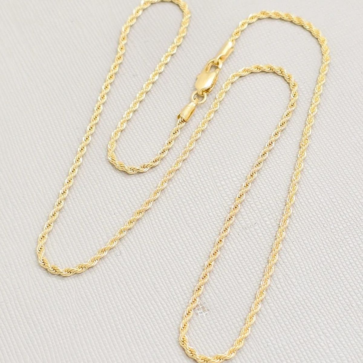 GENERICO - Cadena Tejido Tourbillon Oro Laminado 18k