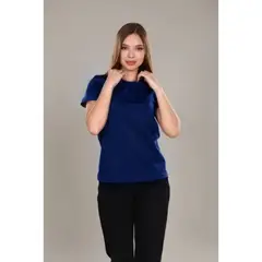 LIKE SHOP - Polera Manga Corta Algodón Mujer Lisa Basic
