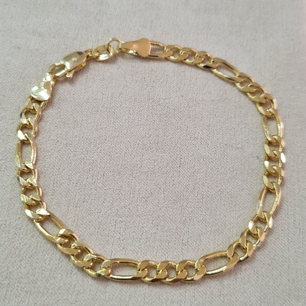 GENERICO - Pulsera Tejido Gruesa Oro Laminado 18k