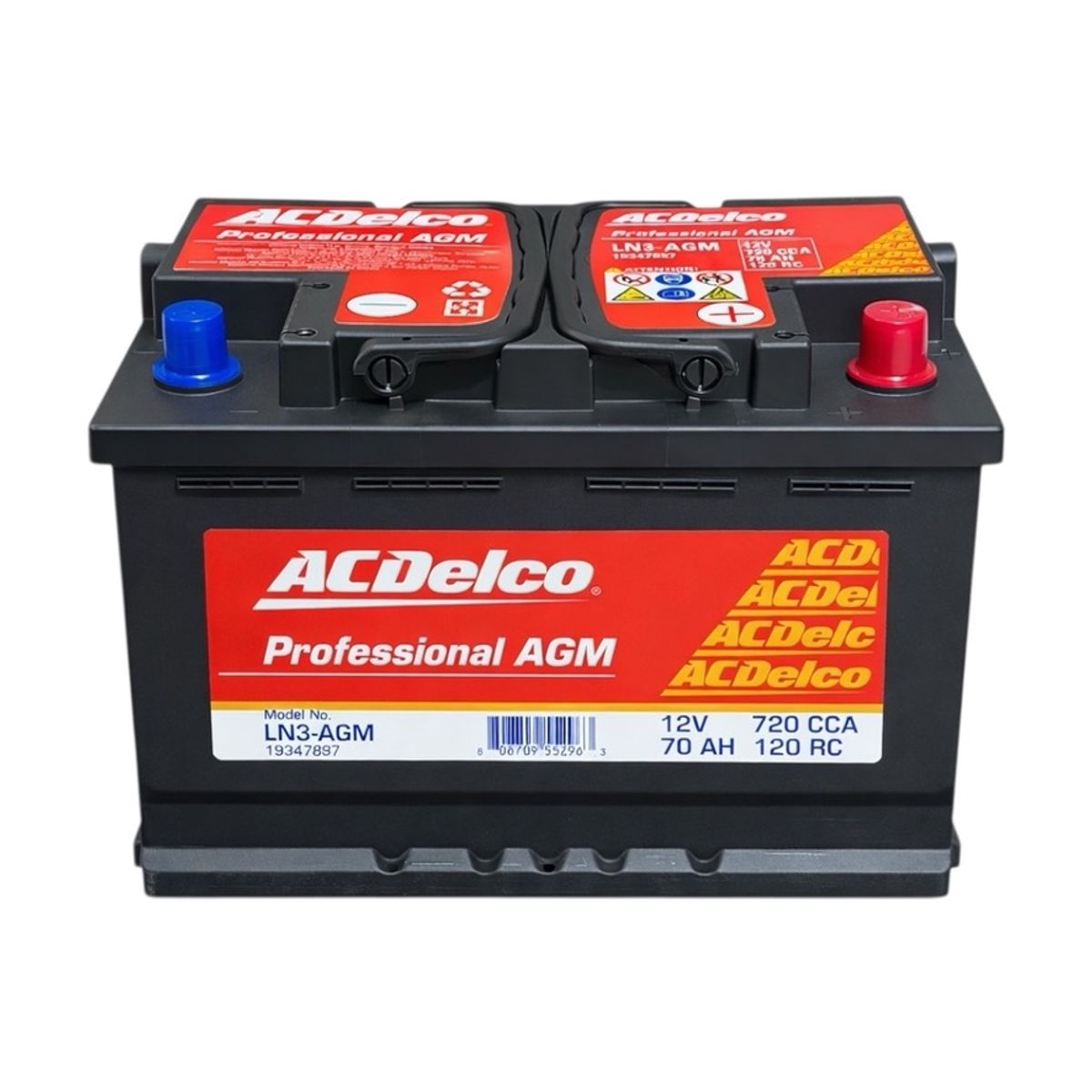 GENERICO - Bateria de Auto 70AH Positivo Derehco 720CCA Acdelco