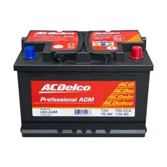 GENERICO - Bateria de Auto 70AH Positivo Derehco 720CCA Acdelco