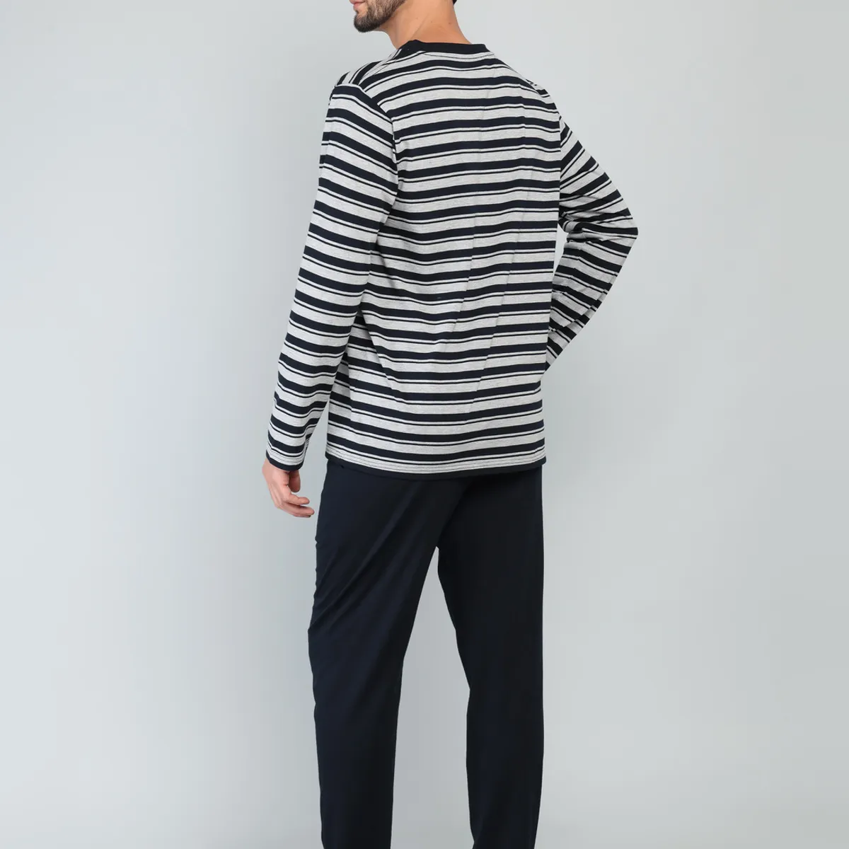 ARROW - Pijama Largo Regular Fit Azul Arrow ARROW