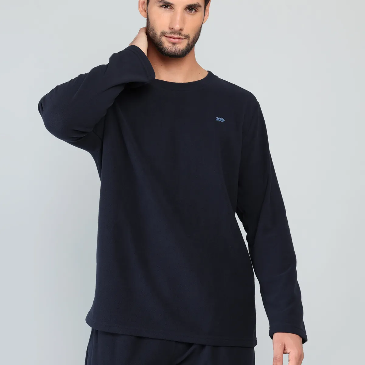 ARROW - Pijama Largo Polar Regular Fit Azul Arrow ARROW