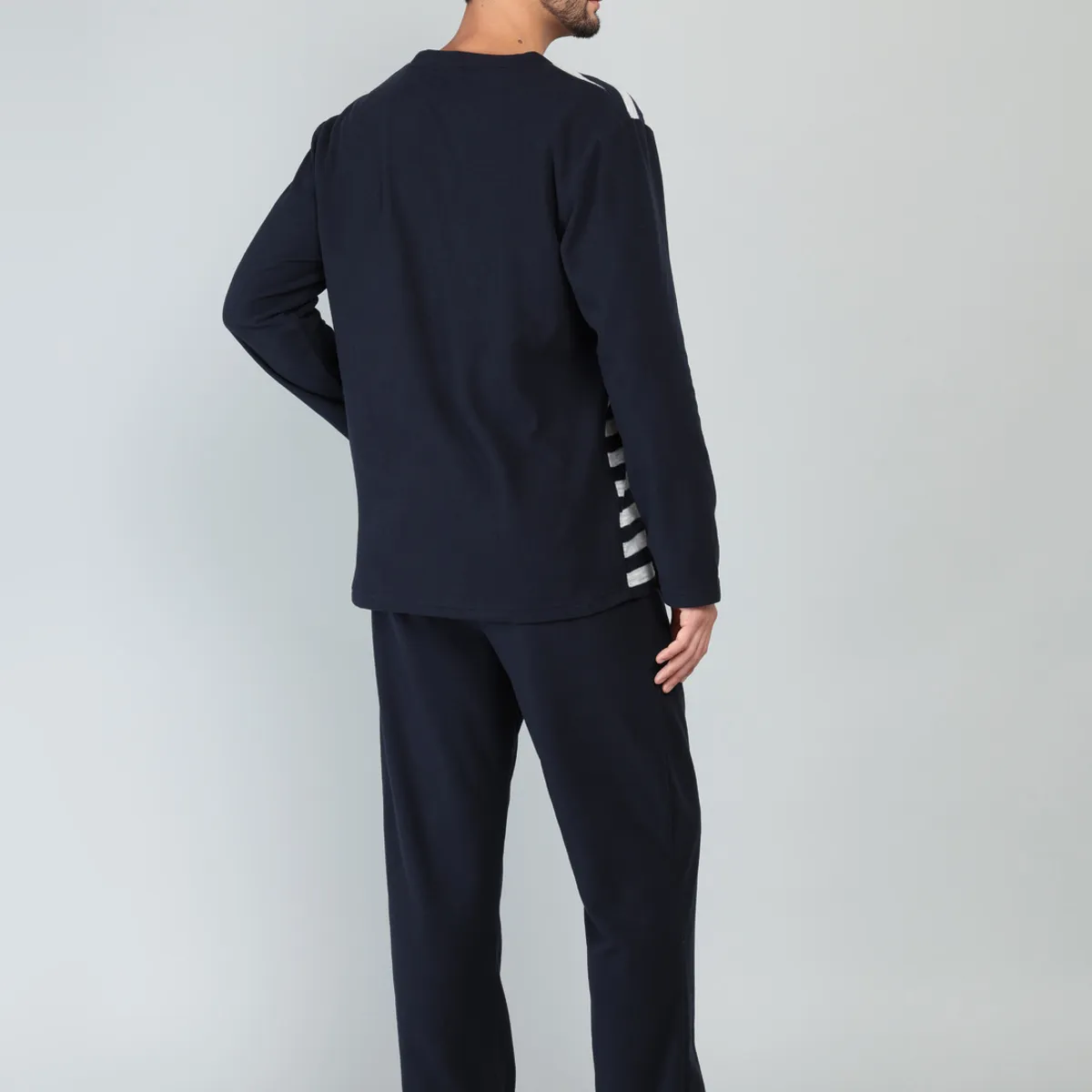 ARROW - Pijama Largo Polar Regular Fit Azul Arrow ARROW