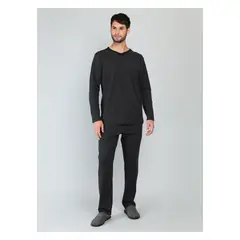 ARROW - Pijama Largo Regular Fit Gris