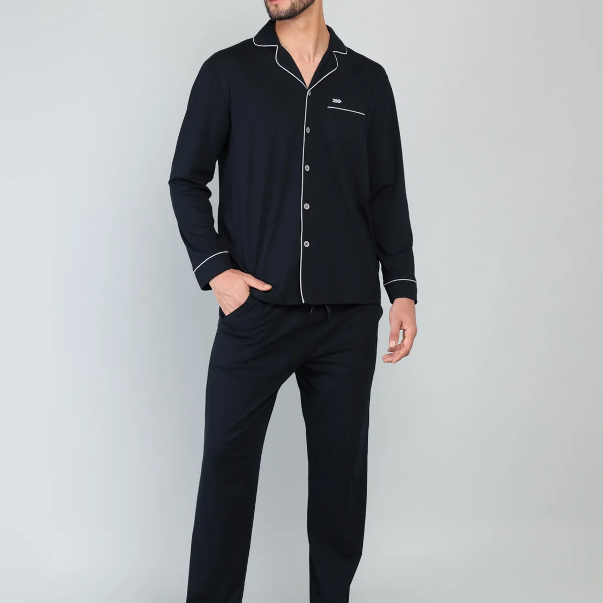 ARROW - Pijama Clásico Regular Fit Azul Arrow ARROW