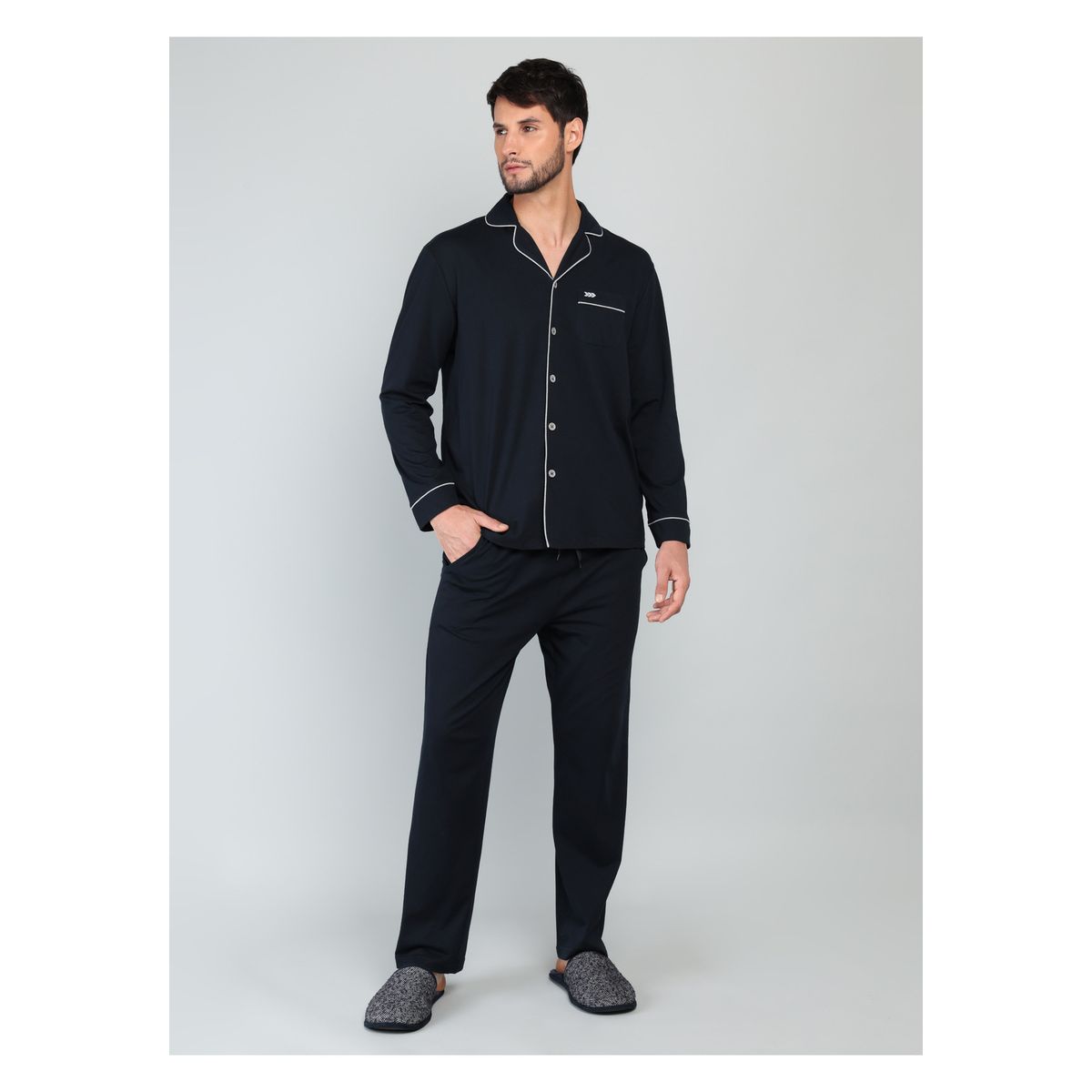ARROW - Pijama Clásico Regular Fit Azul Arrow ARROW