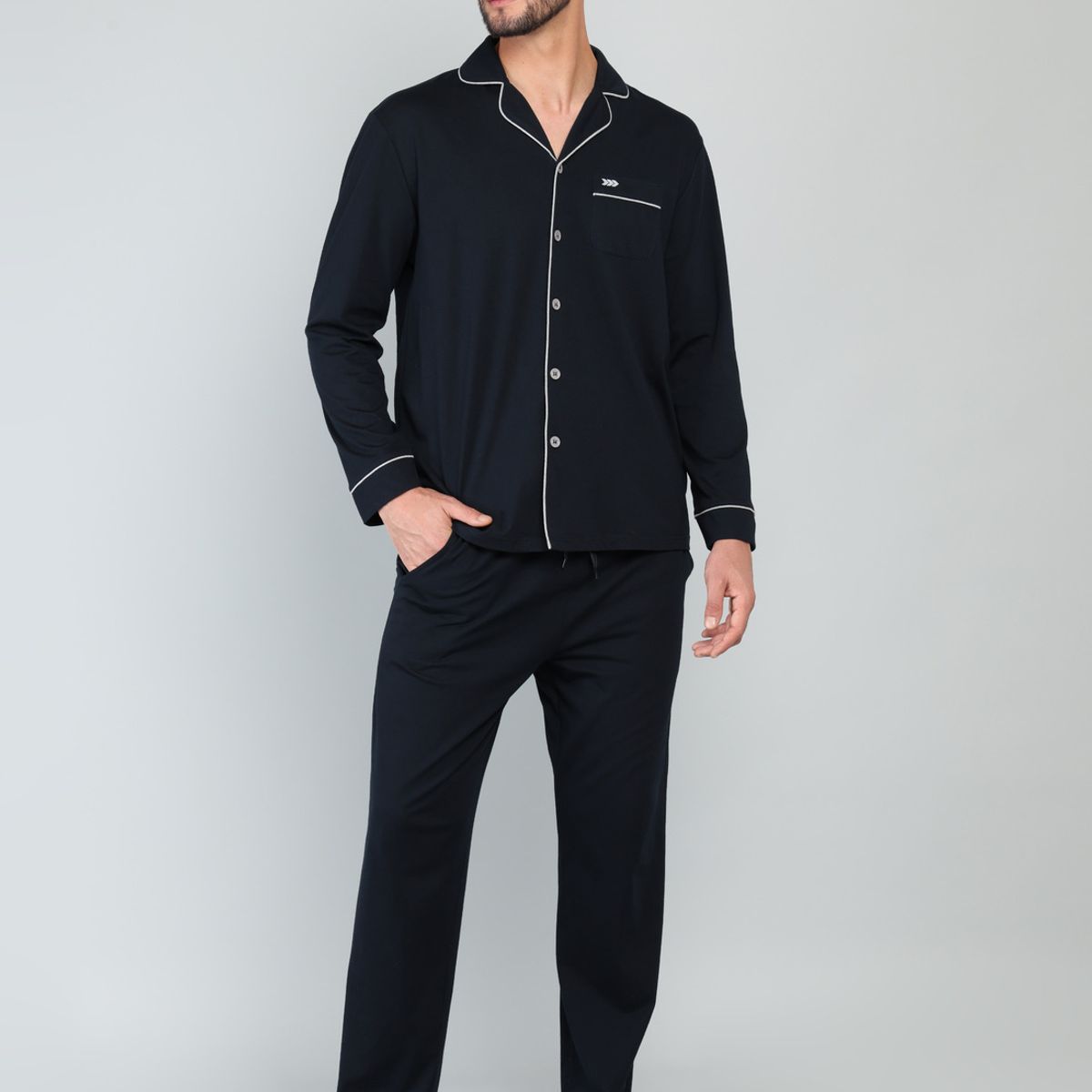 ARROW - Pijama Clásico Regular Fit Azul Arrow ARROW
