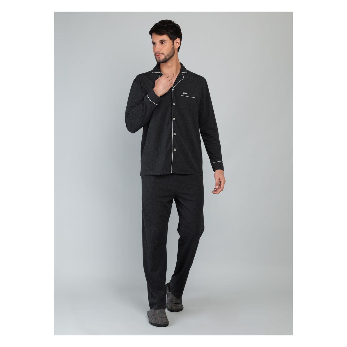 ARROW - Pijama Clásico Regular Fit Gris Arrow ARROW
