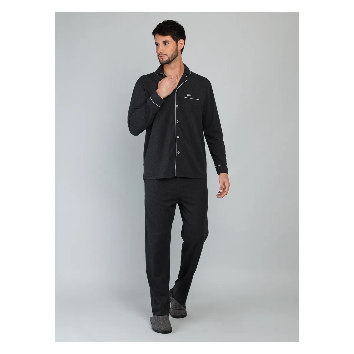 ARROW - Pijama Clásico Regular Fit Gris Arrow ARROW