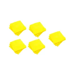 GENERICO - Pack 25 Paños Multiusos Amarillo Antipolvo 38x38 – Superficies Limpias y Brillantes