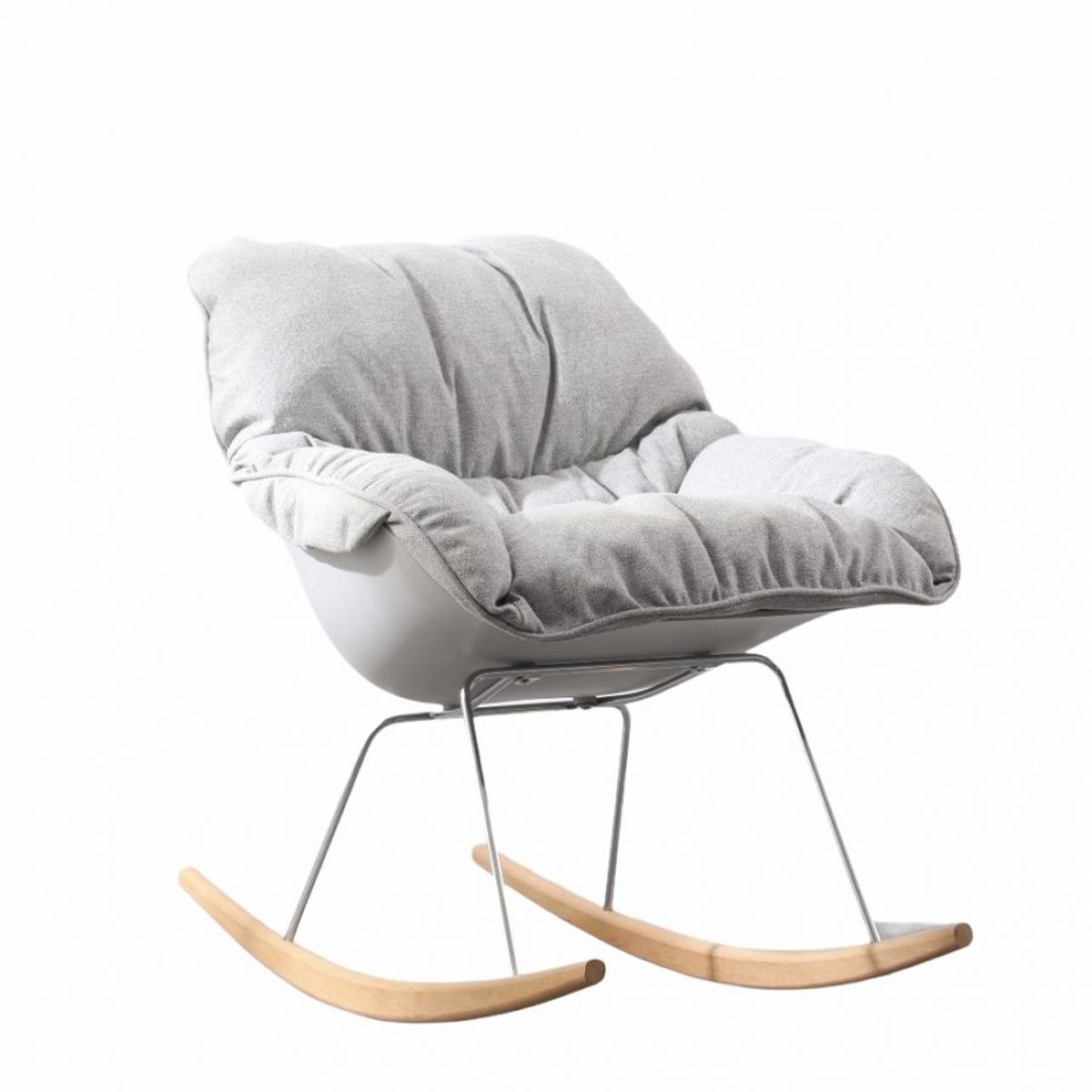 TENDENCIA HOME - Silla mecedora marca Tendencia Home modelo Sebastiana color gris