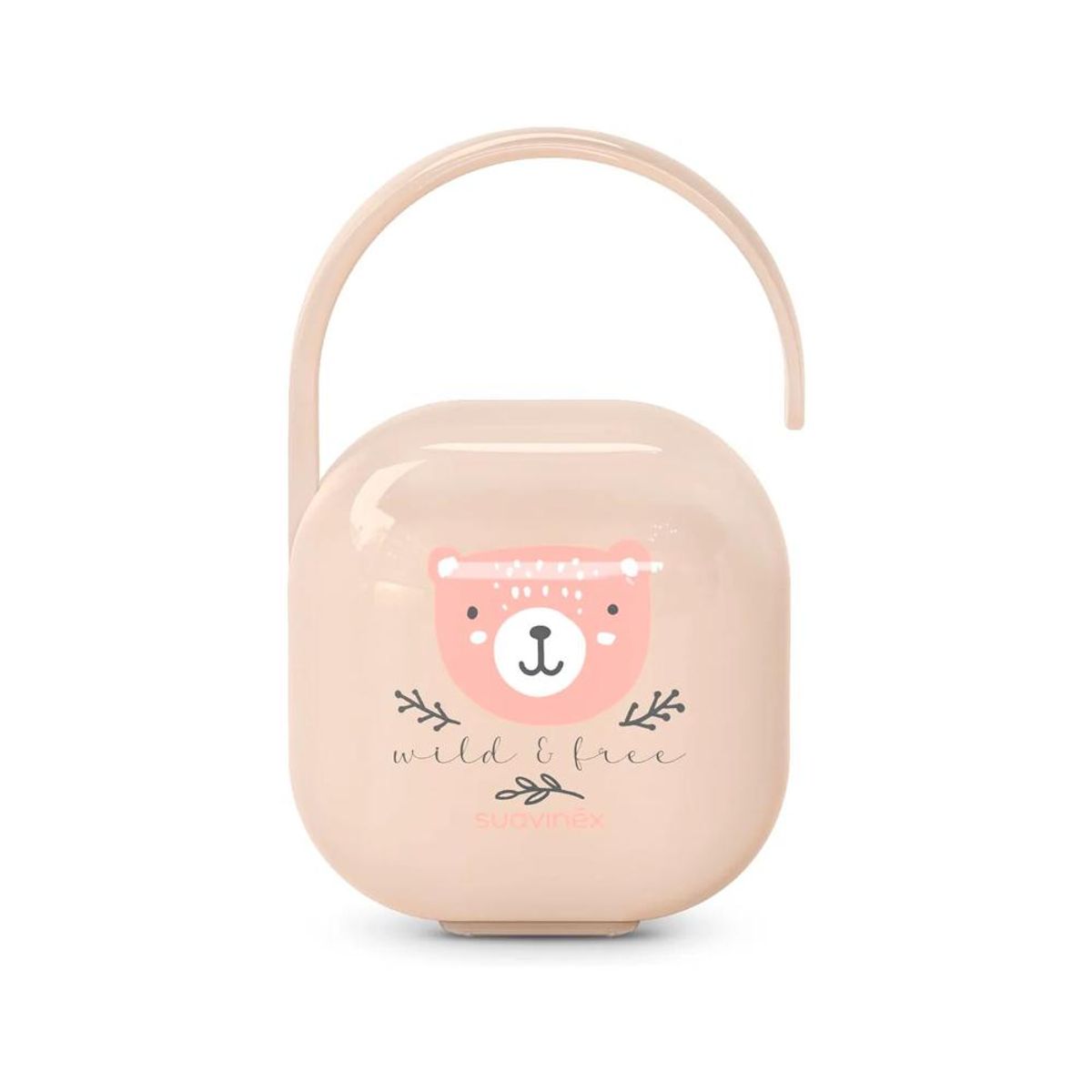 SUAVINEX - Porta Chupetes Wild Rosa