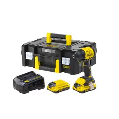 STANLEY - Kit Atornillador de impacto 20V FATMAX SBI811D2T-B2