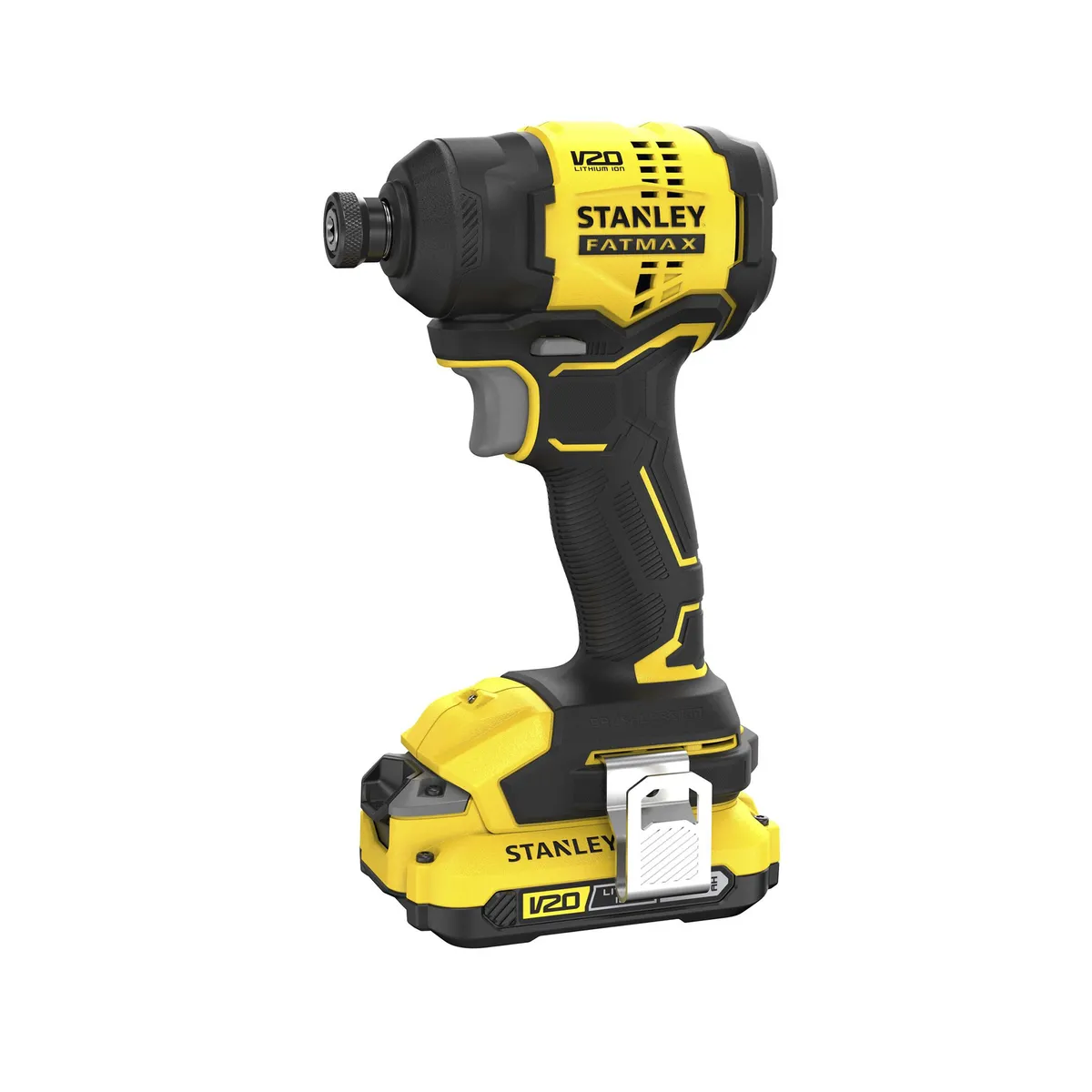 STANLEY - Kit Atornillador de impacto 20V FATMAX STANLEY SBI811D2T-B2