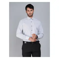 ARROW - Camisa Formal Cuadros Tailored Fit Blanco