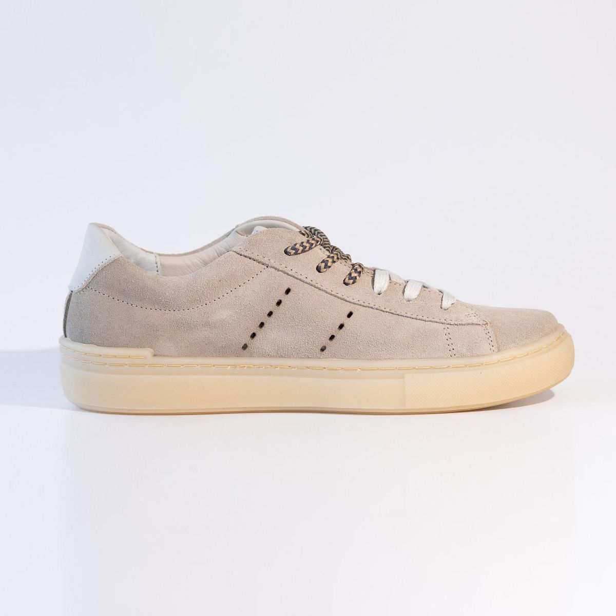 GIANI DAFIRENZE - Zapatilla Cuero Mujer Amapola Beige