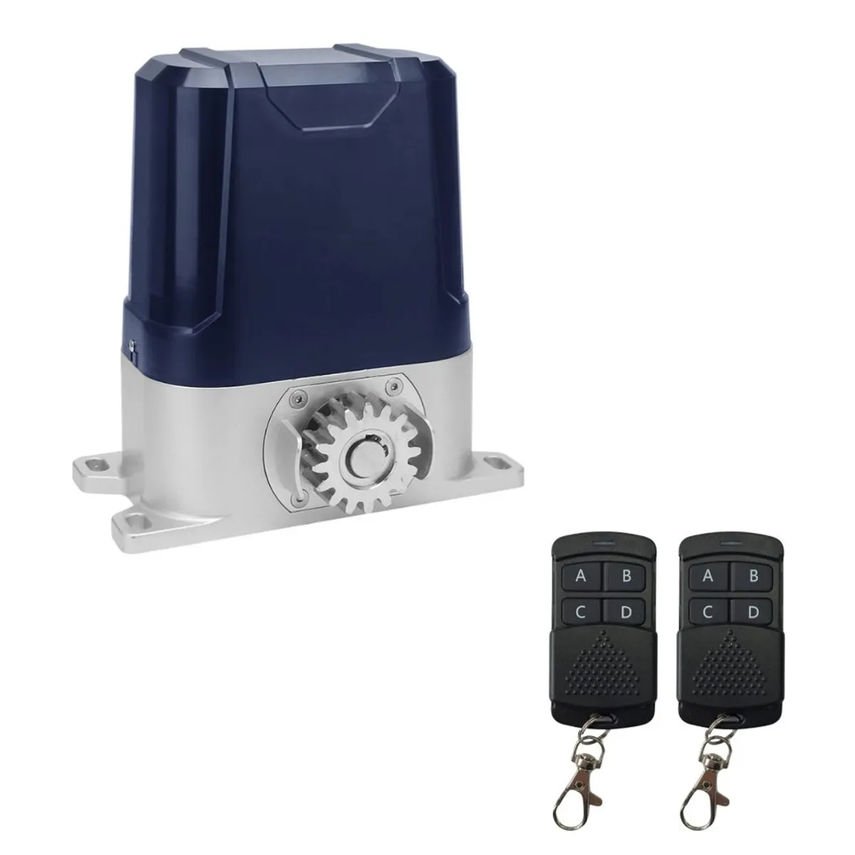 ULTRASMART - Kit Portón Automático Corredera 800KG Piñón Metálico