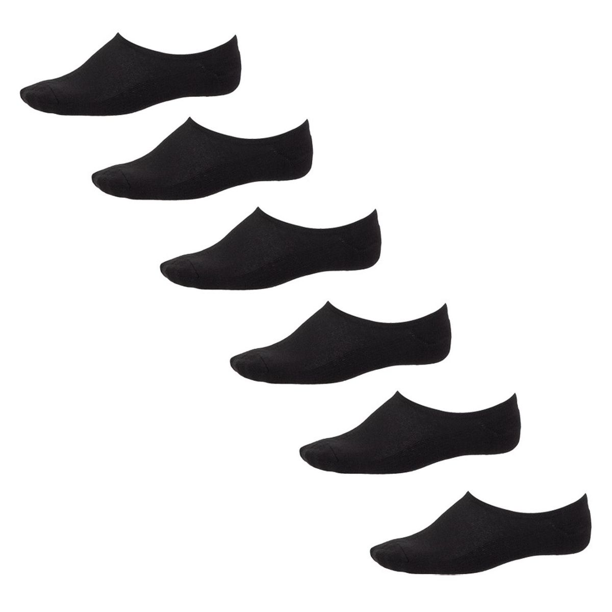 CONVERSE - Calcetines Converse Sixpack Cushion Hombre Negro