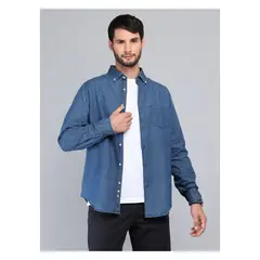 ARROW - Camisa Denim Regular Fit Azul