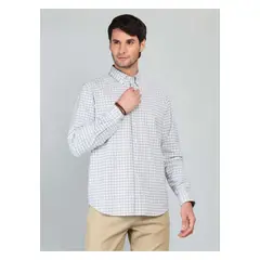 ARROW - Camisa Oxford Spandex Regular Fit Crudo