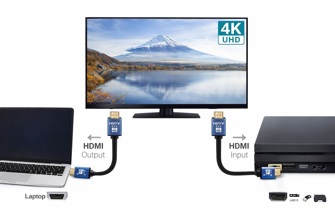 IRM Cable HDMI 2.0 20 Metros 4K UHD Alta Velocidad para TV, Monitor y Consolas