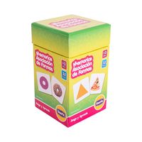 Juego Memorice Asociar Forma Cartón 32 Piezas