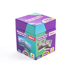DACTIC - Juego Memorice Plus Paisaje Chile Cartón 32 Piezas