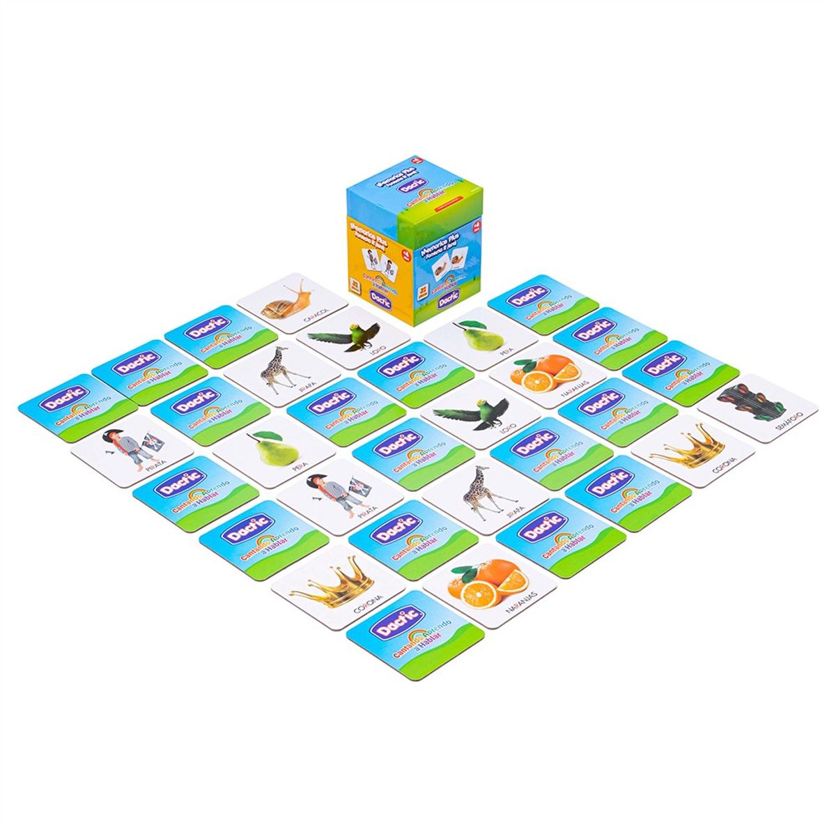 DACTIC - Juego Memorice Plus Sonido R 32 Piezas Dactic