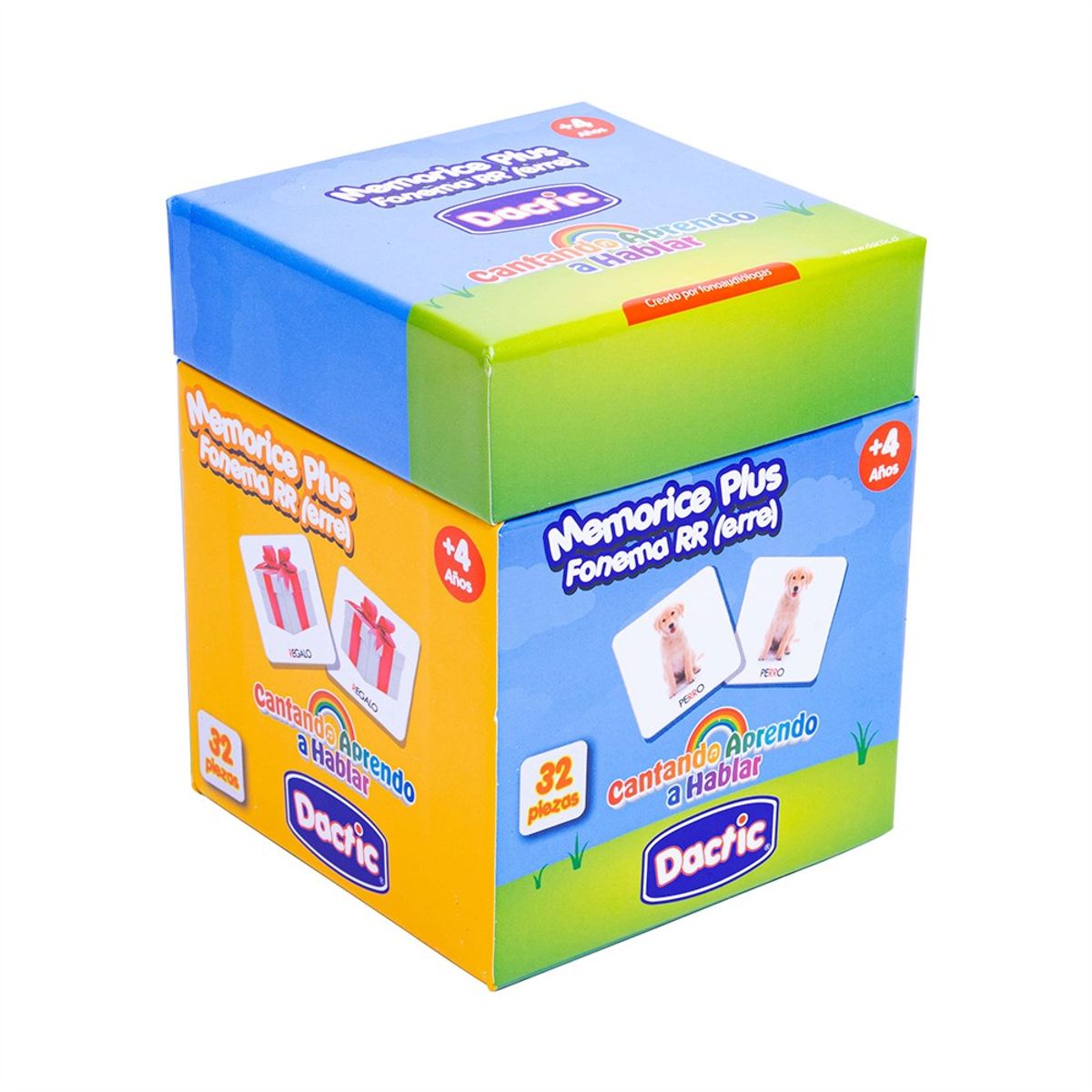 DACTIC - Juego Memorice Plus Sonido RR 32 Piezas Dactic