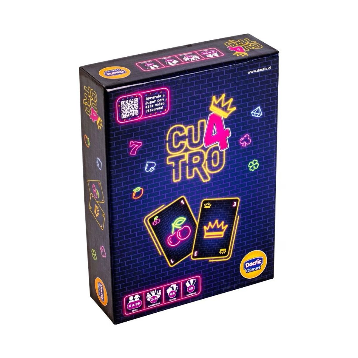 DACTIC - Juego de Mesa Cuatro Dactic