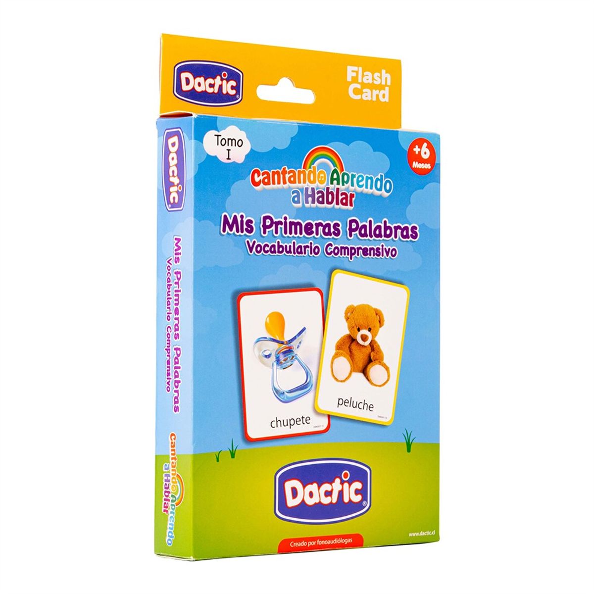 DACTIC - Juego Mis Primeras Palabra Tomo I Cantando 60 Piezas Dactic