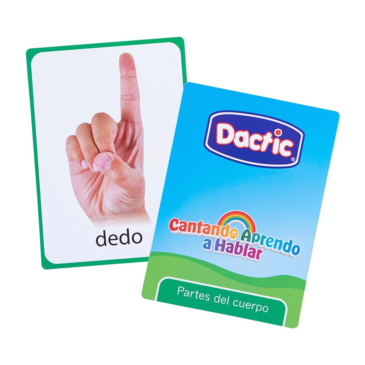 DACTIC - Juego Mis Primeras Palabra Tomo I Cantando 60 Piezas Dactic