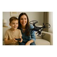 Drone Rc Explorer 6ch 2.4 Ghz Con Modo Headless, Giros 360°, Luces Led Y Control De Altura
