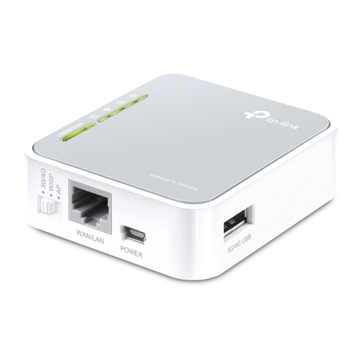 TP LINK - Router Inalámbrico N 3g4g Portátil mr3020 Tplink