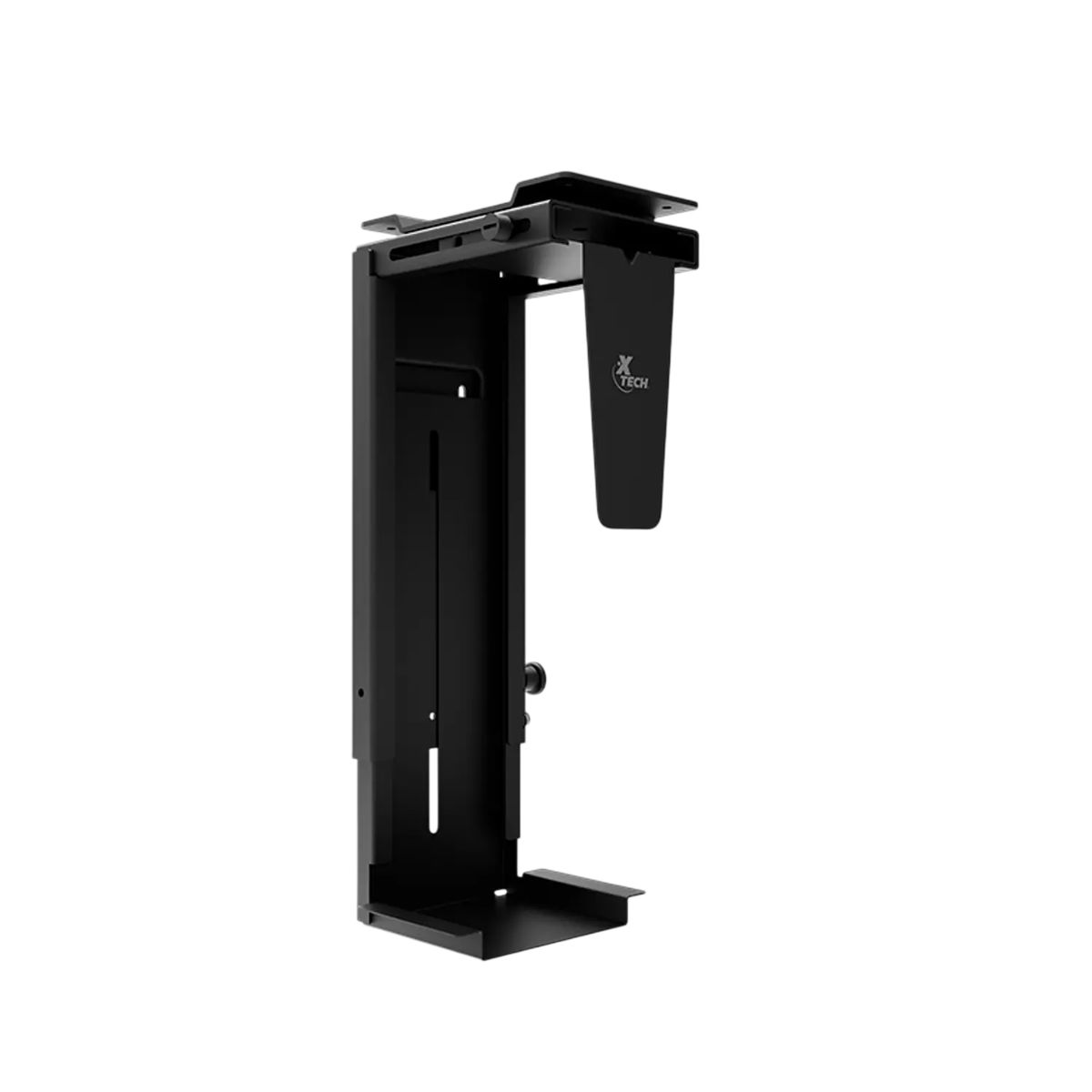 XTECH - Xtech XTA-600 Soporte Universal para PC o UPS Montaje en Pared o Bajo Escritorio, Ajustable y Resistente