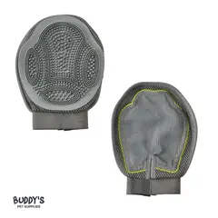 BUDDY'S PET SUPPLIES - Guante Quita Pelos Limpieza Mascotas Perros Gatos Animales