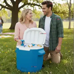 COLEMAN - Cooler Con Ruedas Coleman® Celeste 27 Litros / 28 QT.