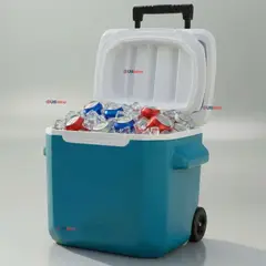 COLEMAN - Cooler Con Ruedas Coleman® Celeste 27 Litros / 28 QT