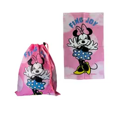 GENERICO - Set De Aseo Personal Escolar 2 Pzas Rosa Claro